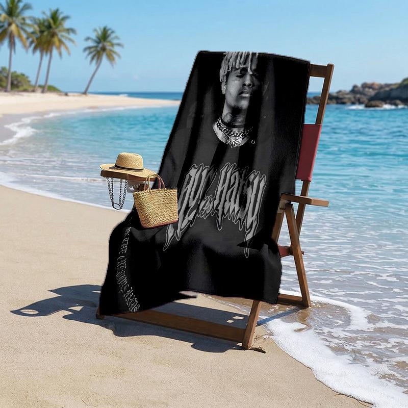 Xxxtentacion Fashion Beach Towel: Ideal for Summer Adventures Soft, absorbent and quick drying suitable for swimming and bathing
