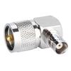 1PCS UHF PL 259 Male To BNC Female Right Angle Adapter RF Coaxial Adapter Connector