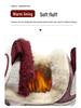 Wasserdichte Leder-Sportschuhe für Mädchen mit Drehverschluss - Leichte Herbst-/Winter-Laufschuhe
