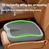 2pcs/set Car Seat Cushion on Car Height-enhancing Cushion Driving Headrest Memory Foam Waist Neck Pillow