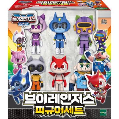 Mini Commando V -Rangers Figures Set, 1 Set Korean Toy