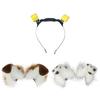 Teens Girls Moving Ear Puppy Ear Shape Headband Cosplay Headband Chargeable