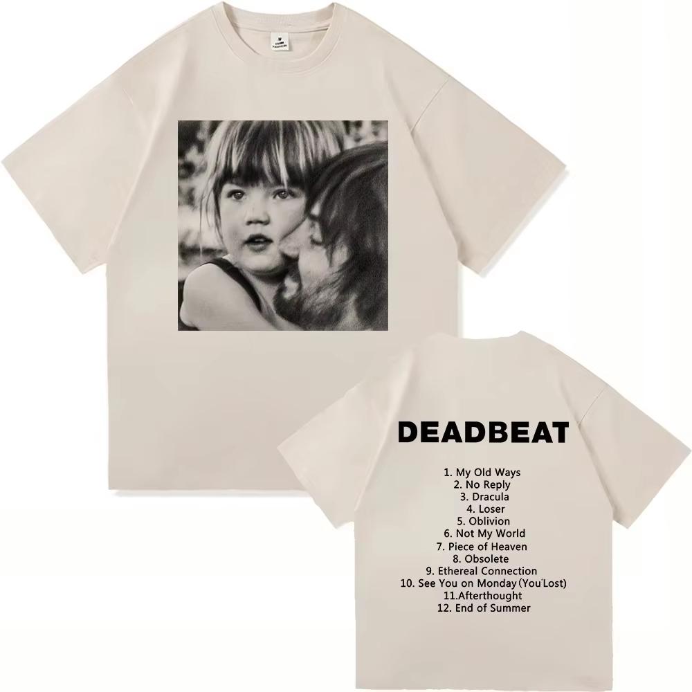 High-quality Fashion Crew Neck Printed Casual Men's Harajuku Style Tame Impala Deadbeat New Album and Tour Women And Men Comfortable T-shirt