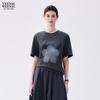 T-shirt da donna con grafica di orso