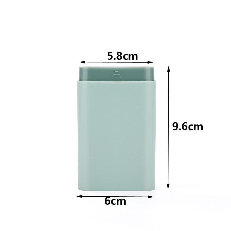 

Compact, Portable 7-Day Travel Medicine Box - High-Grade, Light-Proof, Dust-Proof, Pre-Portioned, Sealed, Carry-On Friendly. Thickened Eco-friendly ABS [9.6 *6 *5.8] cm