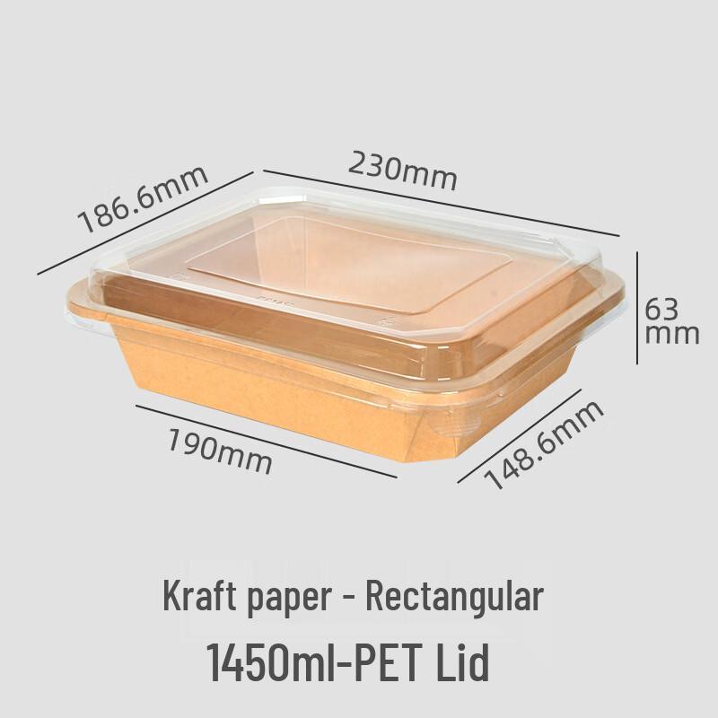 

Handon Disposable Takeaway Food Containers with Lids