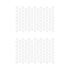 2PCS Hexagonal Car Window Stickers Honeycomb Texture Side Window Decals For Privacy And Unique Decoration