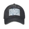 Chemistry Washed Denim Cap Casual Baseball Caps Adjustable Hat Summer Unisex Baseball Hats