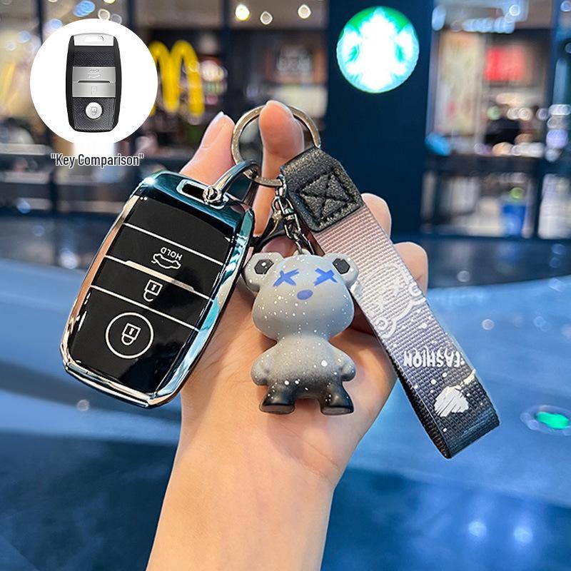 Kia Key Case Shell for K3, K4, K5, KX3, KX5, Sportage, Sorento, Yipao, and K5 Models