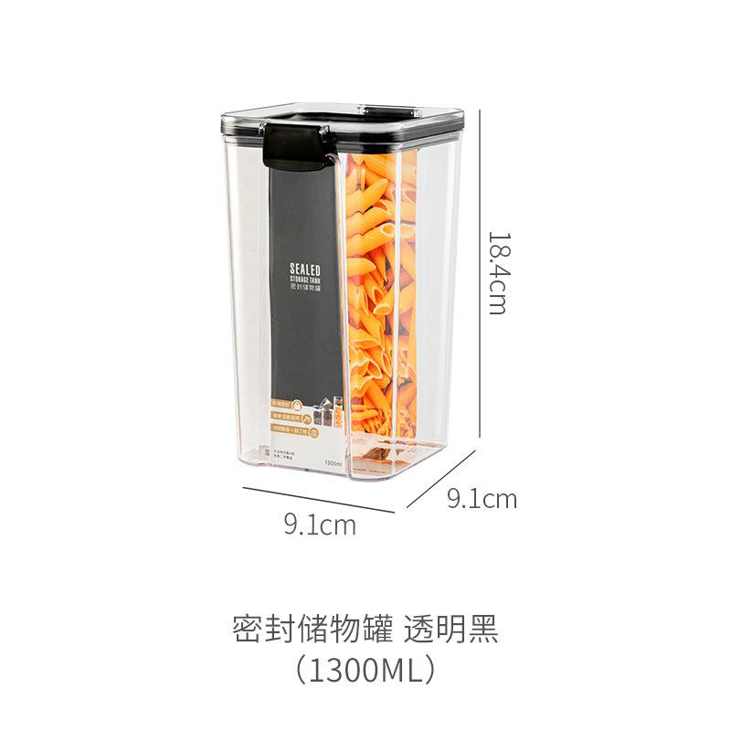 Kitchen Food Storage Containers Organizers for Pantry Fridge Organizer Jars With Lid Plastic Storage Container Spices Boxes
