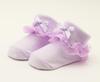 Lace-Trimmed Children's and Baby Dress Socks for Special Occasions
