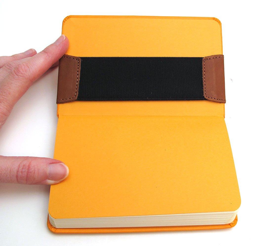 Quiver Two-Pen Holder for Moleskine Hardcover (A6) Brown Leather