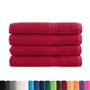 VidaXL Serviettes de Sauna de Qualité Supérieure 4 pcs, Paréos de Sauna, Draps de Bain, Serviettes de Douche Salle de Bain 137411