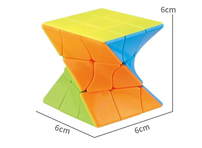 Twist cube, twist 3x3 speed cube, colorful twist cube