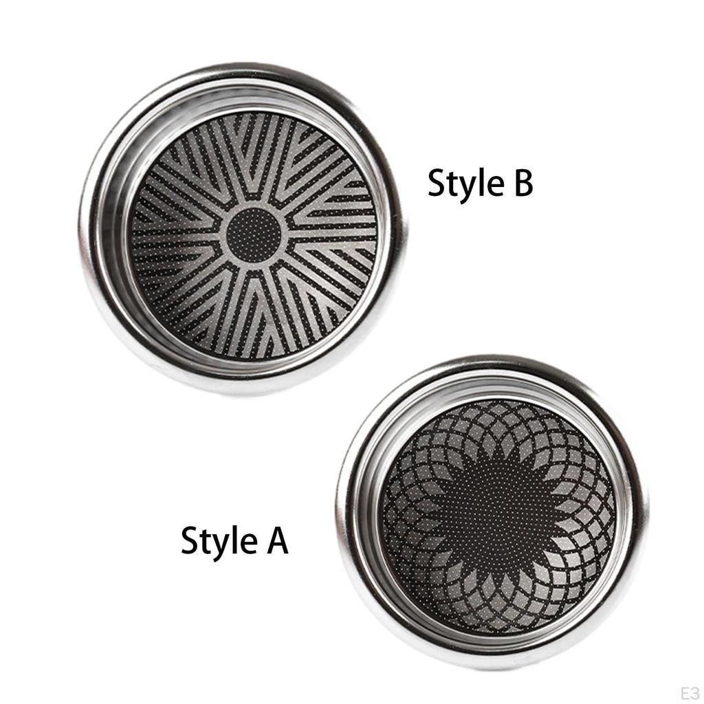 Filtru de cafea de 58 mm, coș cu filtru poros, filtru pentru aparatul de espresso acasă, cană coș pentru mașină