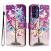 Luxury Flip Leather Case For Samsung Galaxy A17 A07 A16 5G Flip Cover on For Samsung A17 A06 4G Wallet Bags Flower Cases Shell
