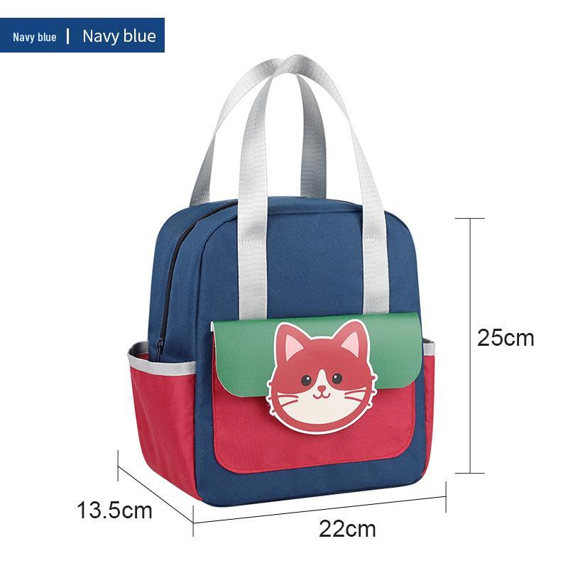 Bolsa Térmica Aislada para el Almuerzo - Bolsa Bento de Gran Capacidad para Trabajadores de Oficina