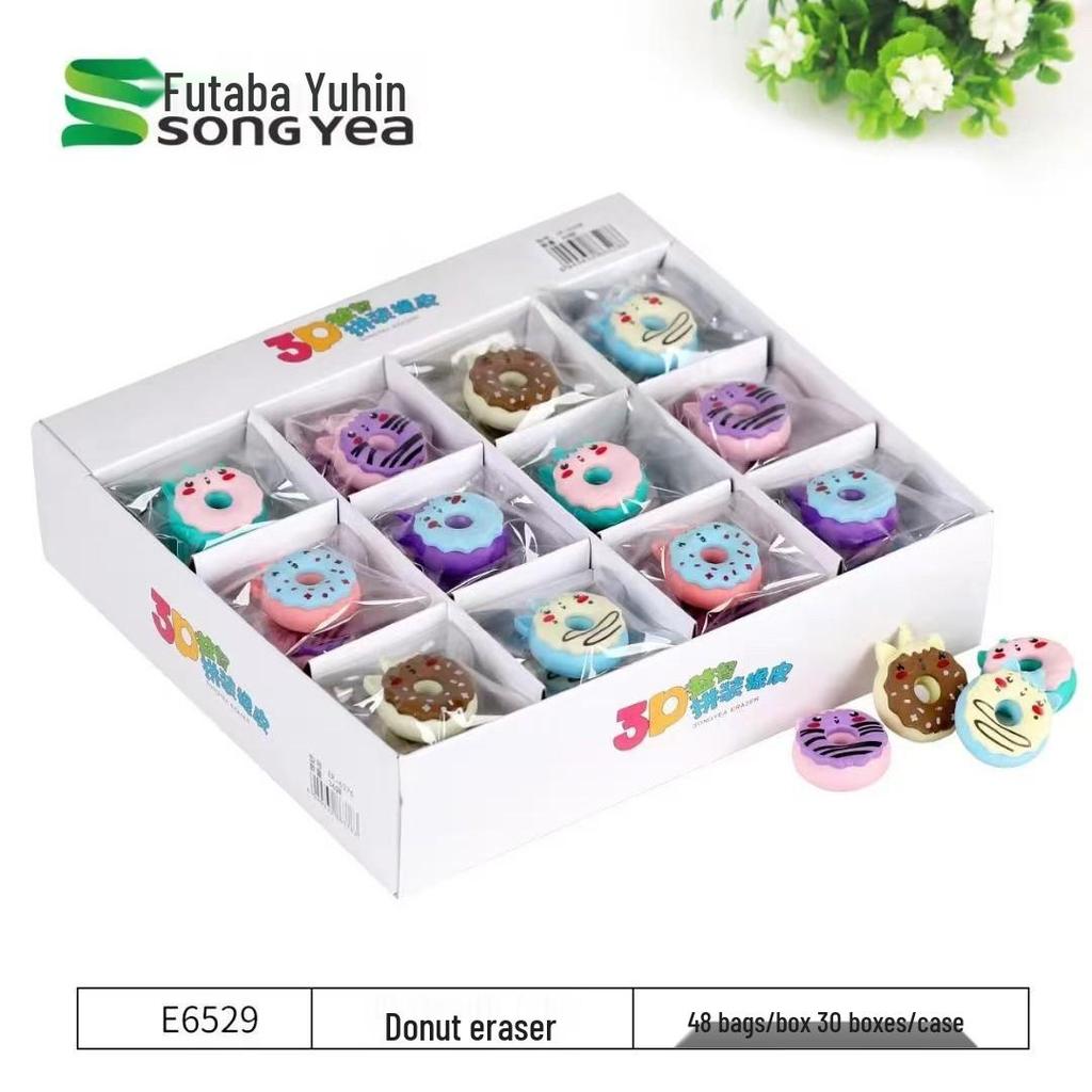 Cartoon-Puppen-Radiergummi-Stempel: 36 Stück - Perfektes Geschenk für Kinder und Schülerpreise