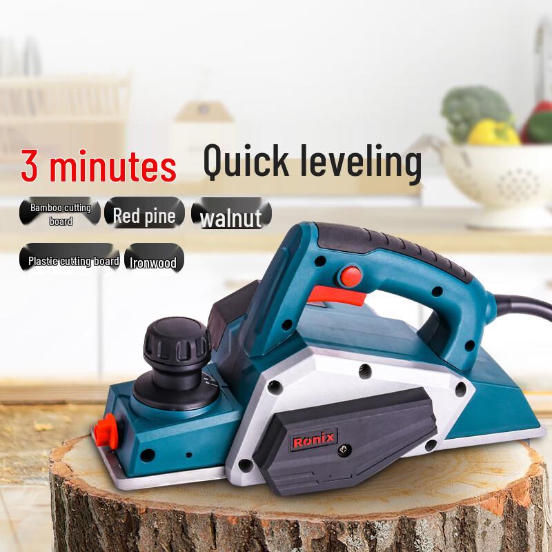 Ronix Electric Wood Planer CN plug (adapter included)