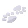 Sticker Brand Silver Car Bear Body Dog Decal Pattern Bumper Paw Animal Foot