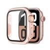 Cambia con Custodia per Orologio PC Integrata in Vetro Temperato Ultra 49mm per Apple Watch Serie 6/5/4/SE 44mm, Copertura Anti-Caduta Completamente Avvolgente, Solo Custodia