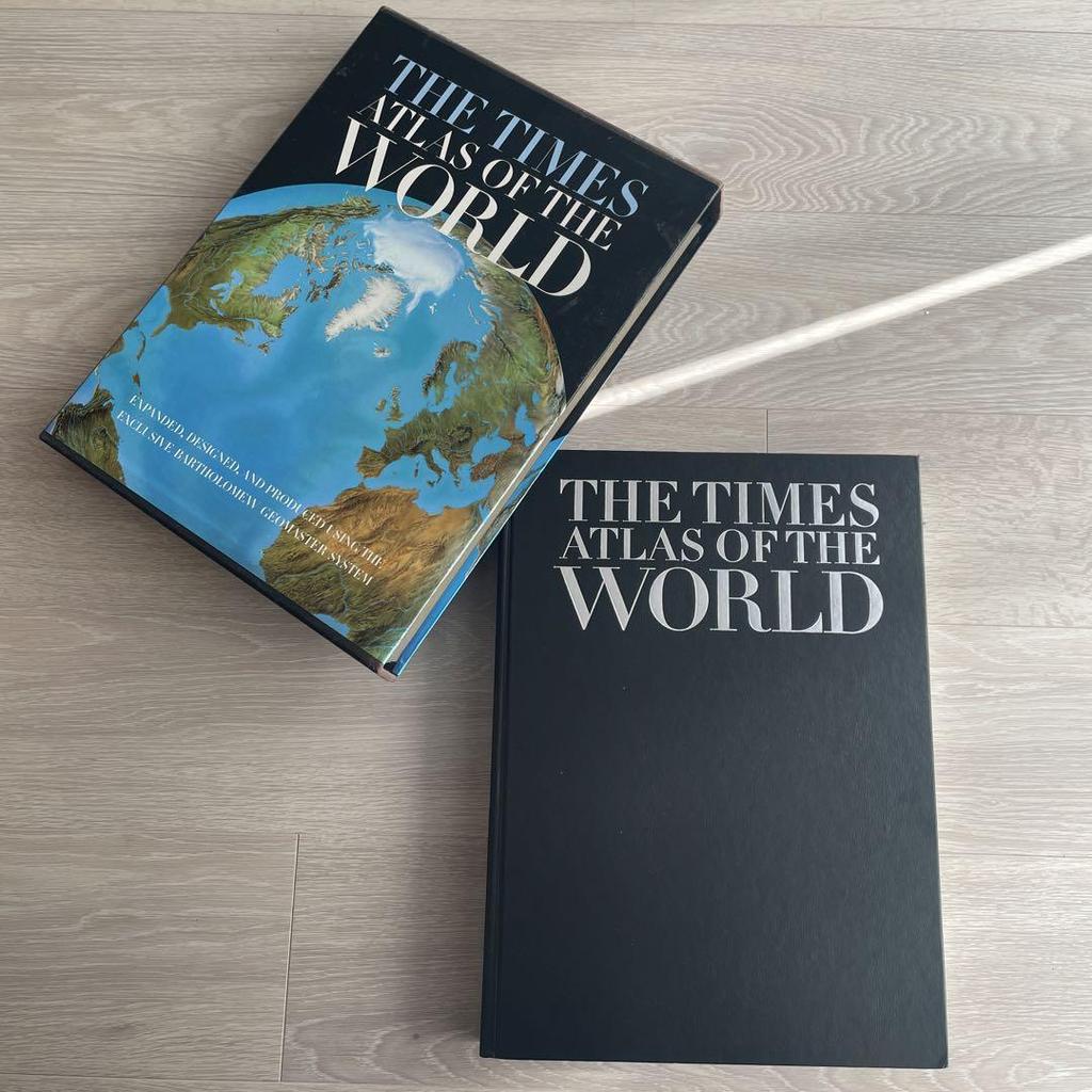 [USED] THE TIMES ATLAS OF THE WORLD