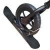 Skiplatte Rollen Kufen Schlitten Skifahren Board Strand Skateboard Schnee Roller Schlitten Laufrad Ski Schlitten Einfach zu installieren