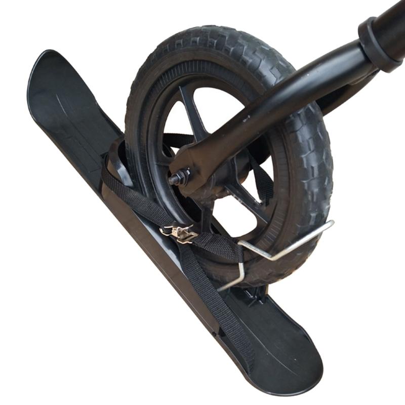 Skiplatte Rollen Kufen Schlitten Skifahren Board Strand Skateboard Schnee Roller Schlitten Laufrad Ski Schlitten Einfach zu installieren