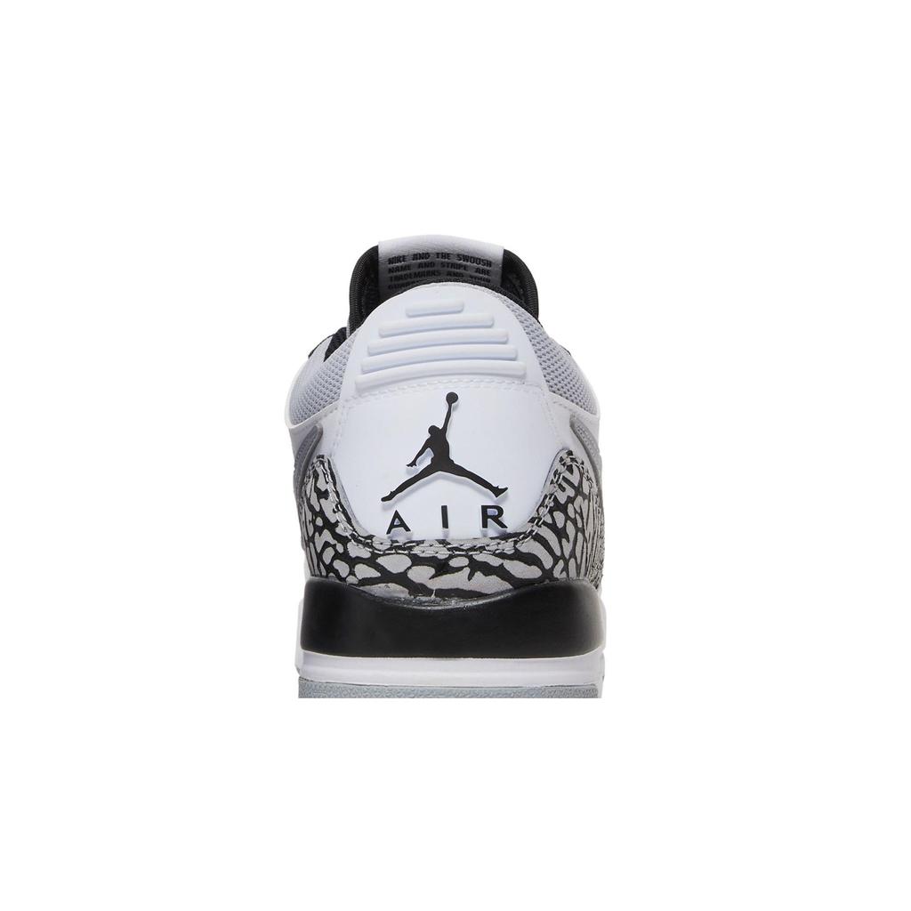 Air Jordan Legacy 312 Low Grade School 'Light Smoke Grey' (Unisex) White / Light Smoke Grey / Black Kids' Basketball Shoes CD9054 105