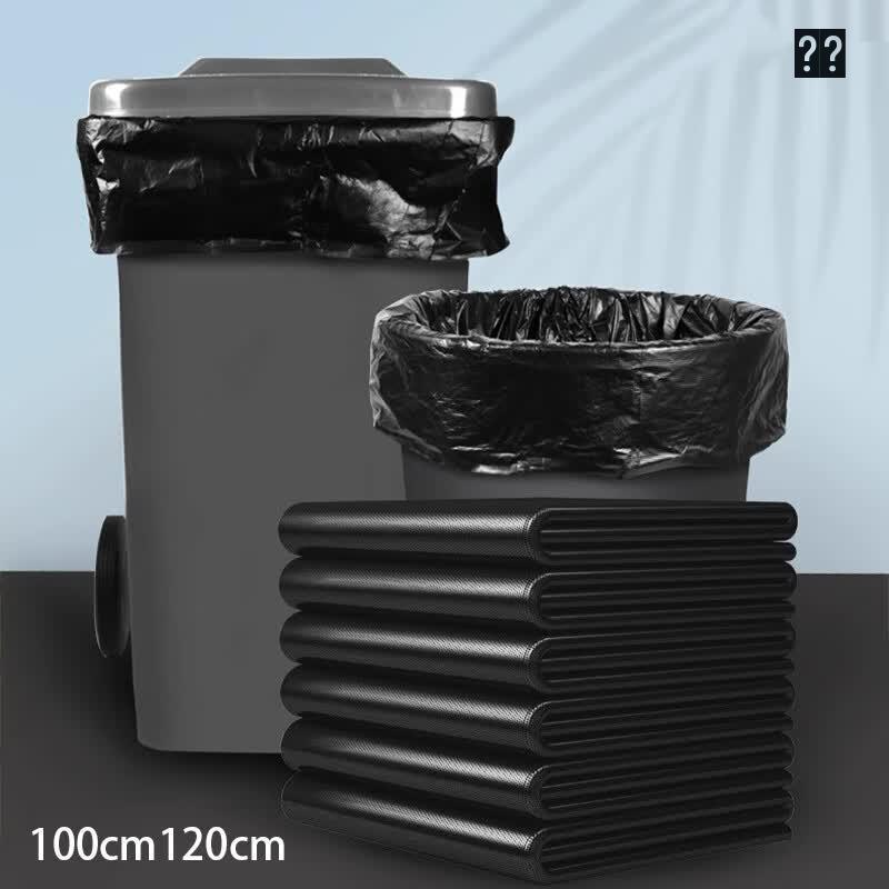 Thickened Flat-Mouth Outdoor Garbage Bags
