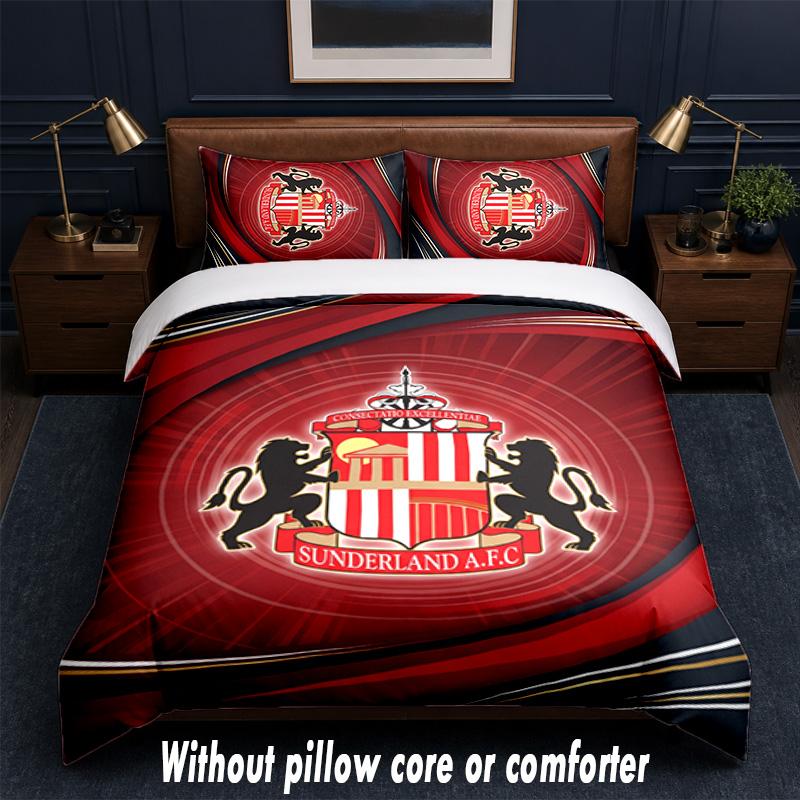 Set Biancheria da Letto Sunderland Design 1 Copripiumino + 2 Federe Morbido Traspirante Biancheria da Letto per la Casa