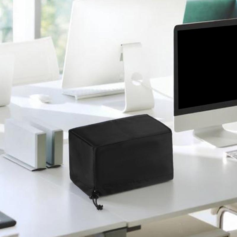 Nylon Protective Cover for Desktop Label Printers with Adjustable Drawstring and Universal Compatibility