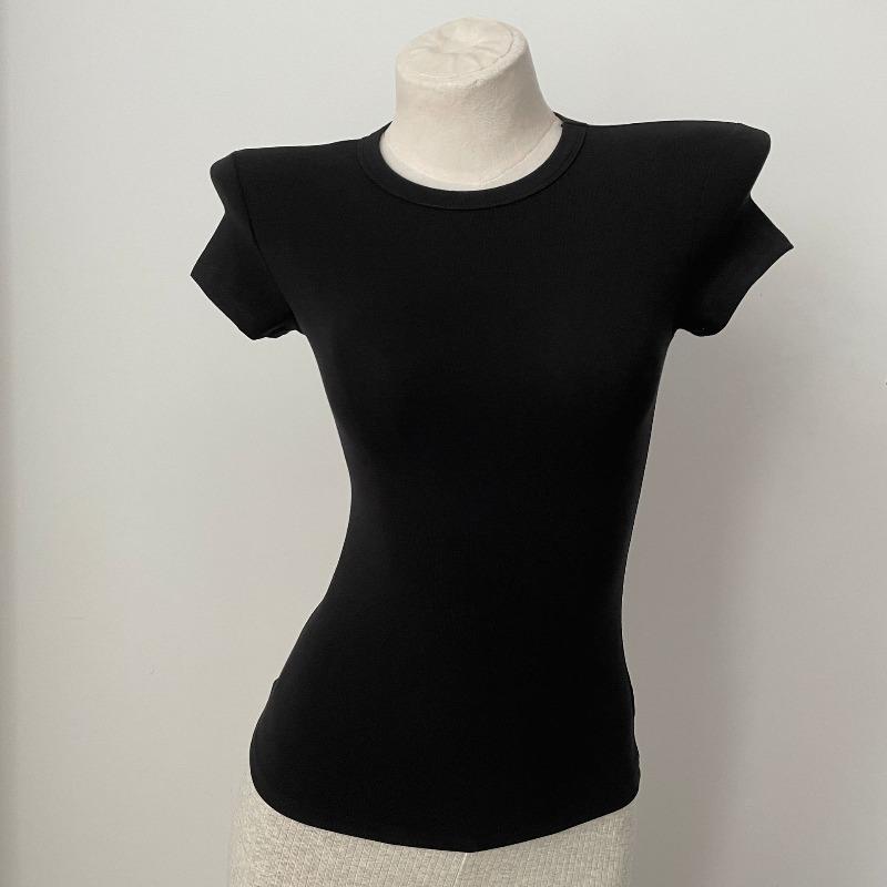 

Hourglass Front Shoulder Slim Short Sleeves S чёрный