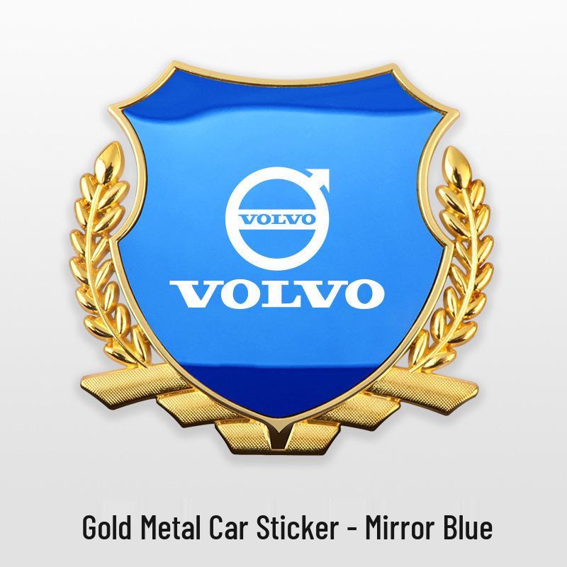 Emblemat boczny Volvo serii XC Kłos Metalowy Dekor Nadwozia