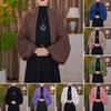 False Collar Knitted Shawl Outwear Shoulder Evening Prom Cape New Autumn Winter Scarf  Party