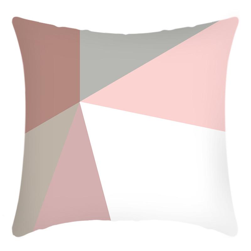 

Новый Художественный Абстрактный Принт Простой Стиль Простой Графический Принт Подушка Чехол для Подушки Домашний Диван 45 * 45Cm pillowcase