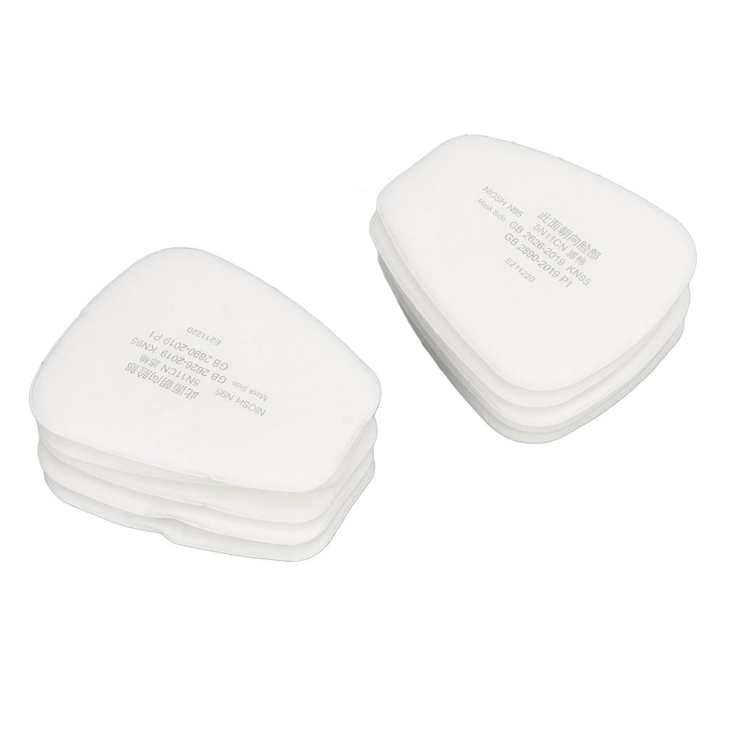 10pcs   Bag 5N11CN Dustproof Filter Cotton for 6200 7502 6800 Face Shield