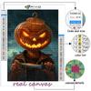 Cross Stitch Kit DIY Diamond Embroidery Halloween Scary Pumpkin Head Man Diamond Painting Home Decor