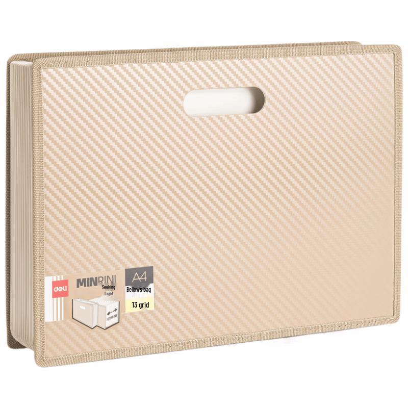 Deli A4 13-Pocket Accordion File Folder