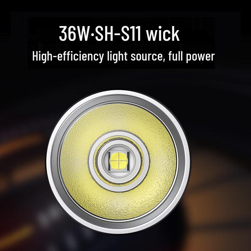 SupFire D18 High-Power Rechargeable Flashlight