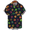 Camisa Vintage para Hombre 3D Lucha Libre Mexicana Estampada Ropa de Alta Calidad para Hombre Holgada Oversize Moda Casual Manga Corta