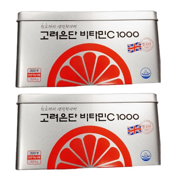 Korea Eundan Vitamin C 1000 300 Tabs X 2P