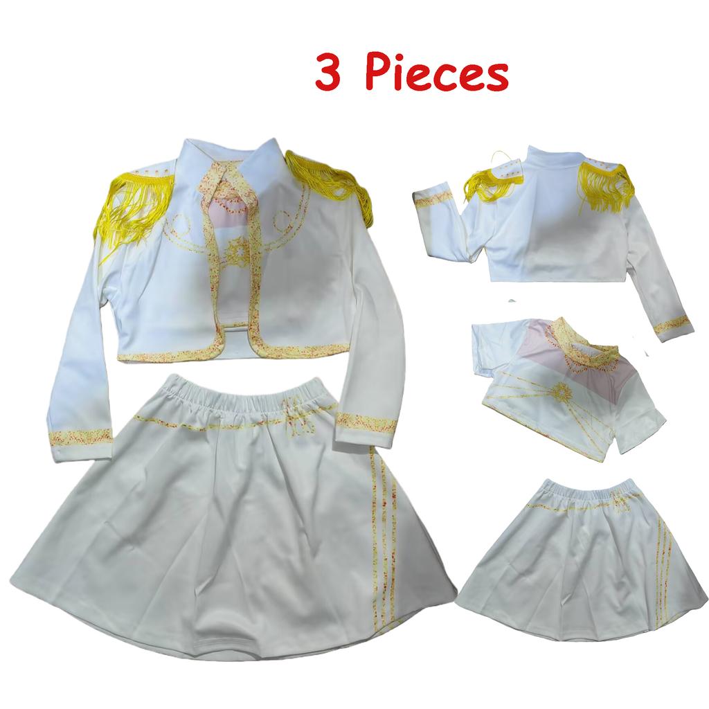 Huntrix Golden KPDH KDPop Rumi Mira Zoey Cosplay Costume Kids Girls Birthday Party Halloween Stage Performance Clothes