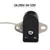 250V Voltage Pull Cord Switch Rotating Pull Switch Wall Light Switch 2A Current