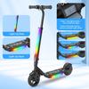 Trotinetă Electrică K2Pro pentru Copii Motor 150W Baterie 2.6Ah 3 Viteze 5-16KM/H Lumină LED Platformă & Ghidon Sarcină Maximă 70KG Trotinetă Electrică pentru Copii