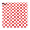 Paper Food Basket Liners 50Pcs Sandwich Wrappers Grease Resistant Deli for Classic Burger Wrapping Papers Checkered Burgers BBQs Parties Sheets Trays