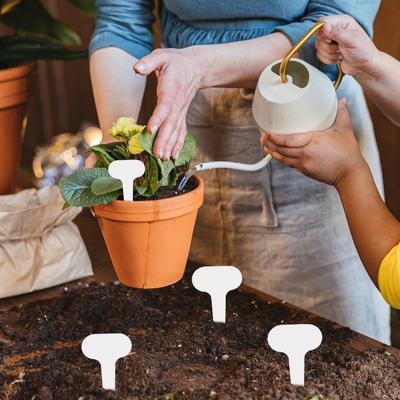 100pcs Plant Labels Gardening Tools Tags Writable Sturdy Markers Gardening Cards Vegetable Signs Potted Plants Garden Tags