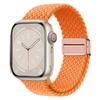 Geflochtenes Solo Loop-Armband aus Nylon für Apple Watch Band Ultra2 49 mm 9 8 7 41 mm Metall-Magnetarmband 45 mm 6 5 4 SE 44 mm verstellbarer elastischer iWatch-Gurt