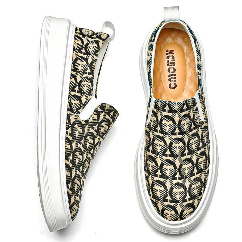 

Fashion Summer Men Canvas Shoes Breathable Casual Flats Men Espadrilles Loafers Comfortable Ultralight Lazy Boat Outdoor Walking Shoes 38 золотой