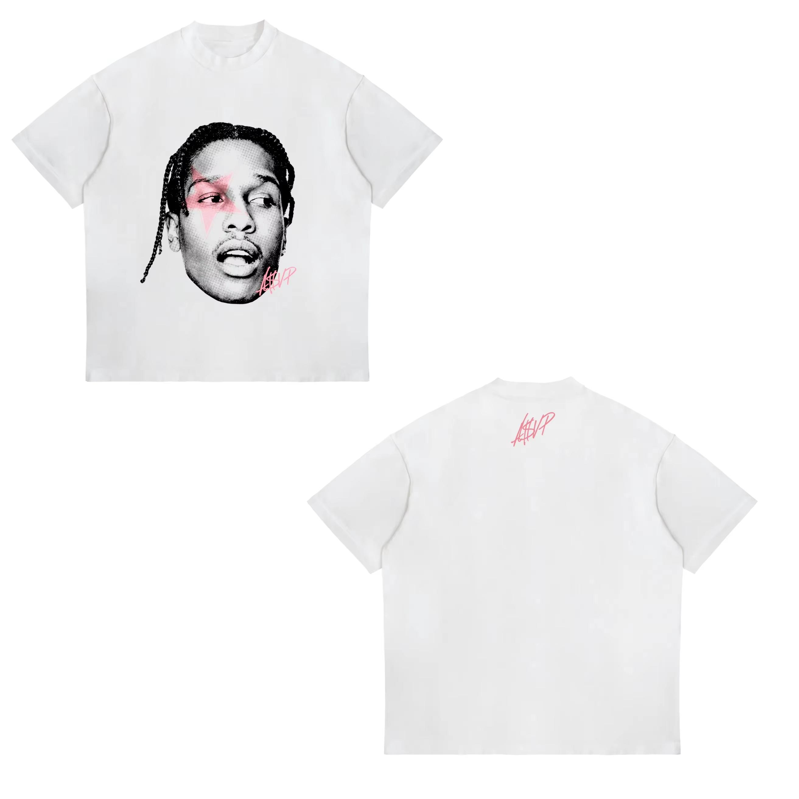 2026 ASAP ROCKY Kokvilnas T-krekls ar